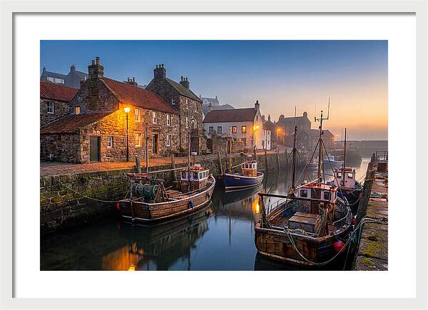 Old Stone Fishing Village Harbor
