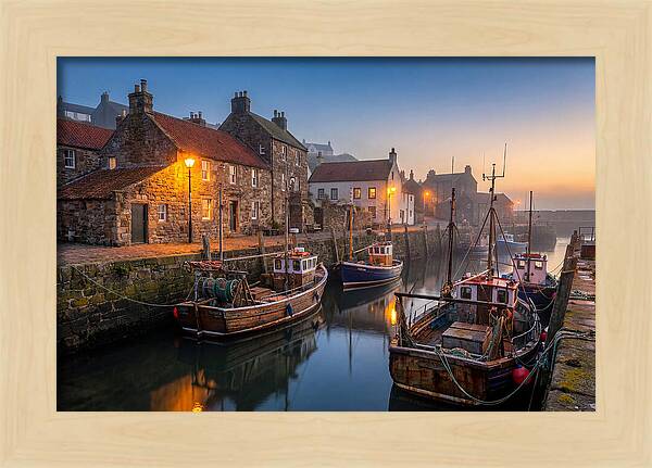 Old Stone Fishing Village Harbor