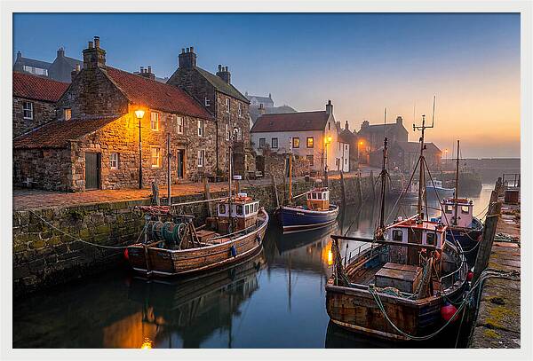 Old Stone Fishing Village Harbor
