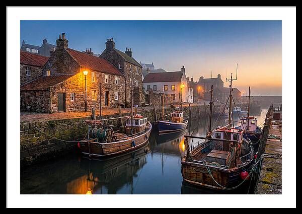 Old Stone Fishing Village Harbor