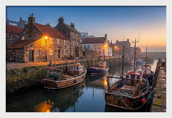 Old Stone Fishing Village Harbor