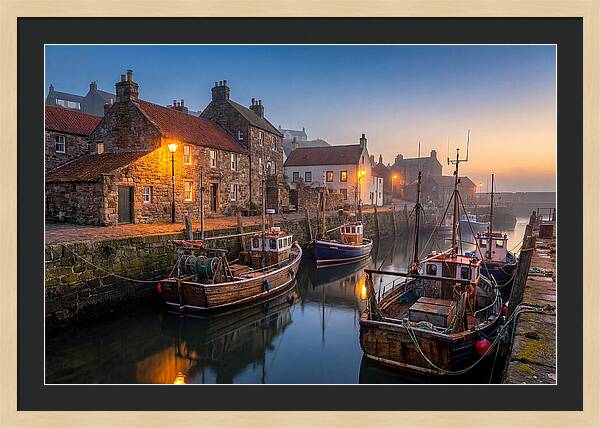 Old Stone Fishing Village Harbor