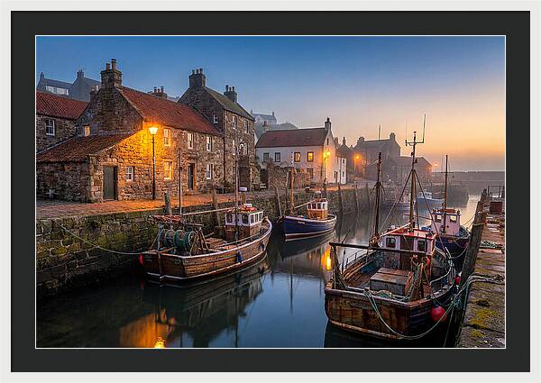 Old Stone Fishing Village Harbor