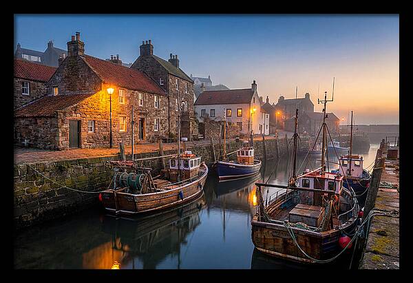 Old Stone Fishing Village Harbor