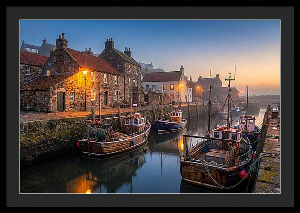 Old Stone Fishing Village Harbor