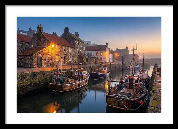 Old Stone Fishing Village Harbor