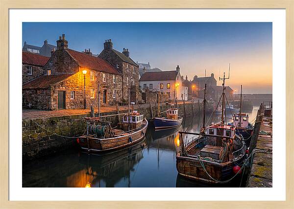 Old Stone Fishing Village Harbor