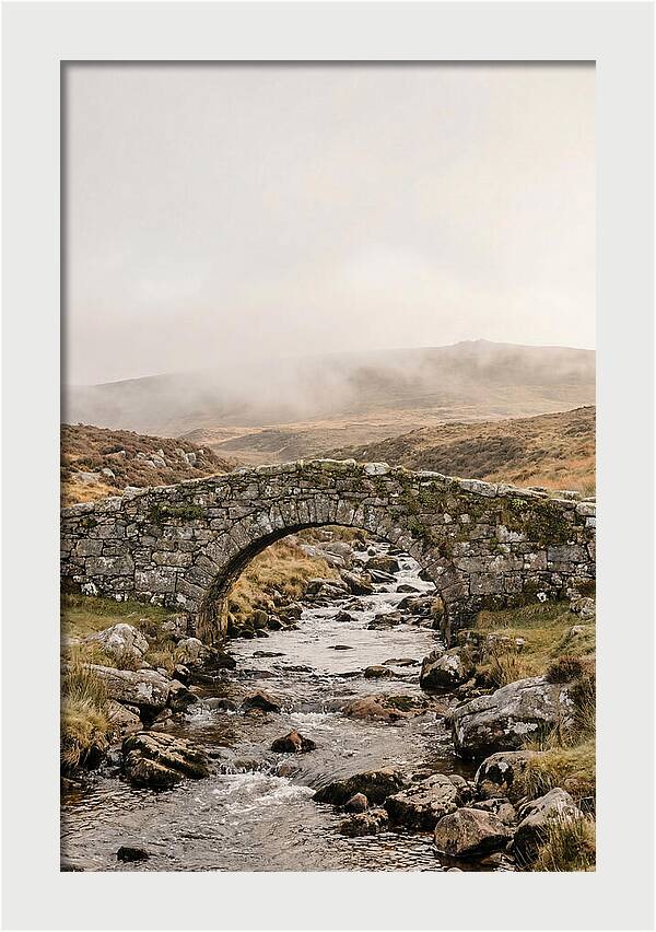 Old Stone Packhorse Bridge
