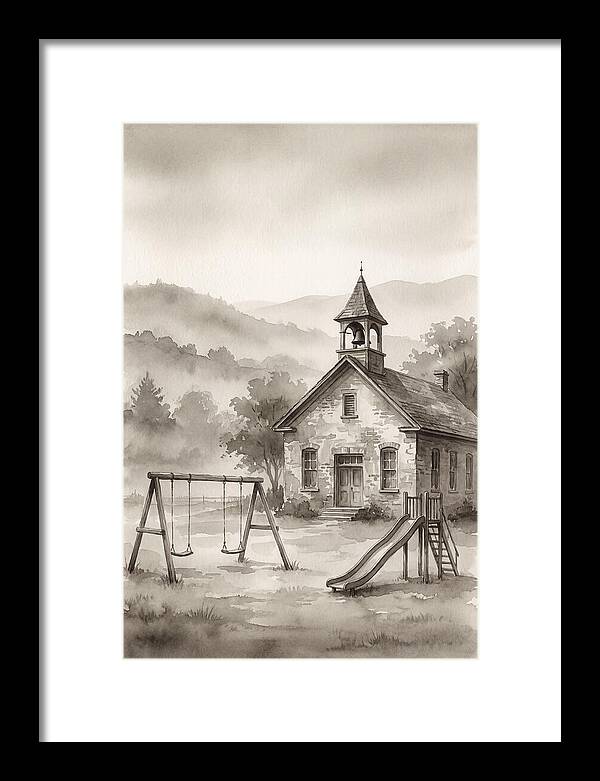 Old Stone Schoolhouse Serenity
