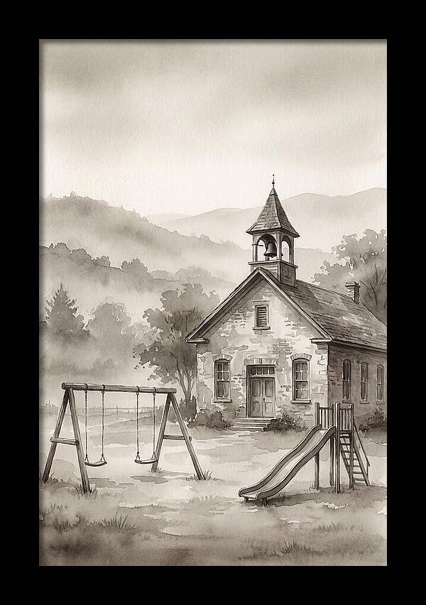 Old Stone Schoolhouse Serenity