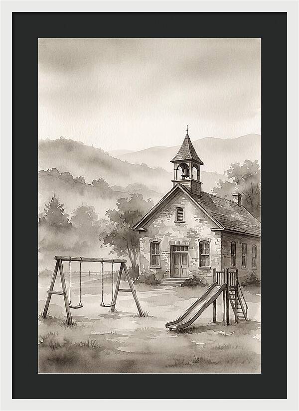 Old Stone Schoolhouse Serenity