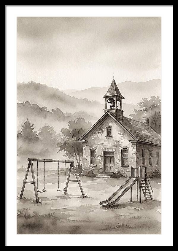 Old Stone Schoolhouse Serenity