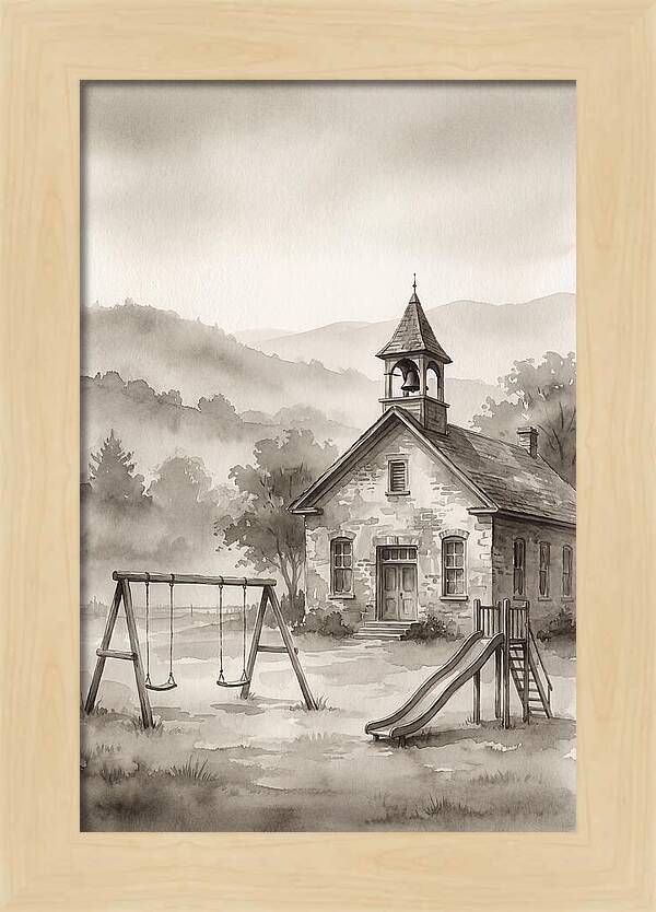 Old Stone Schoolhouse Serenity