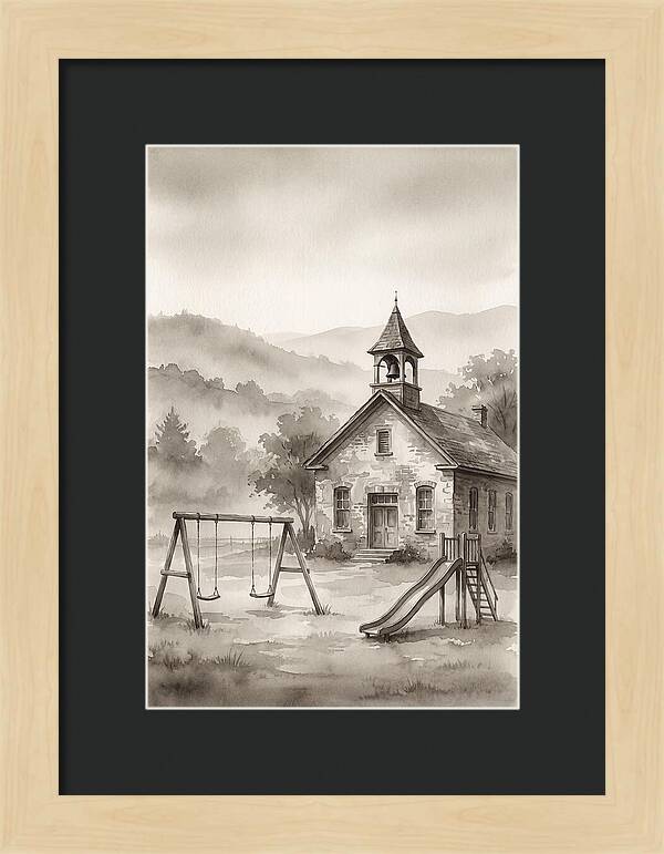 Old Stone Schoolhouse Serenity