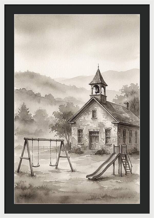 Old Stone Schoolhouse Serenity