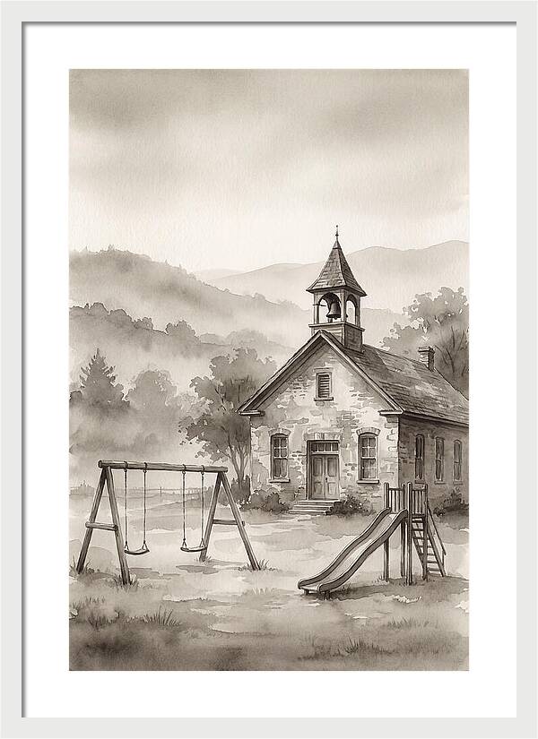 Old Stone Schoolhouse Serenity