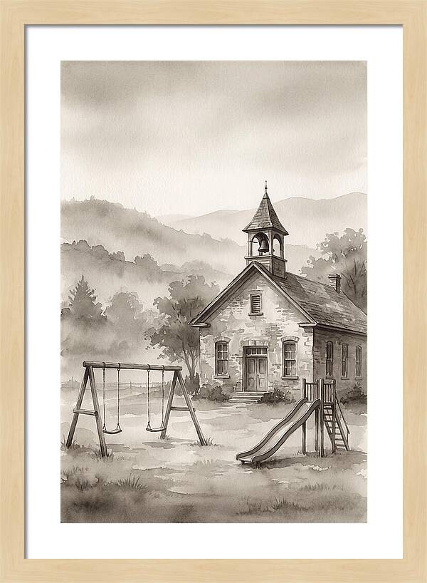Old Stone Schoolhouse Serenity