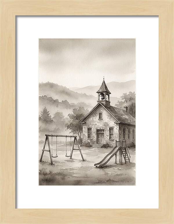 Old Stone Schoolhouse Serenity