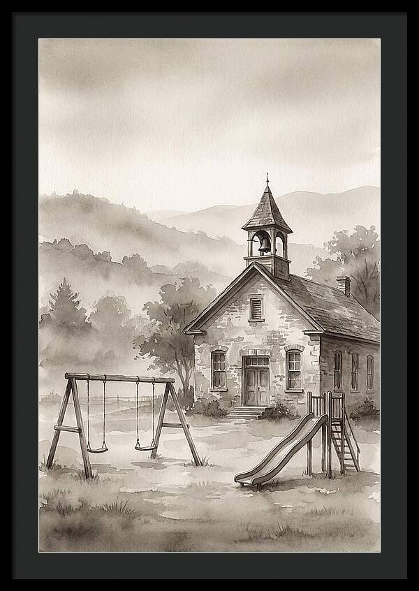 Old Stone Schoolhouse Serenity