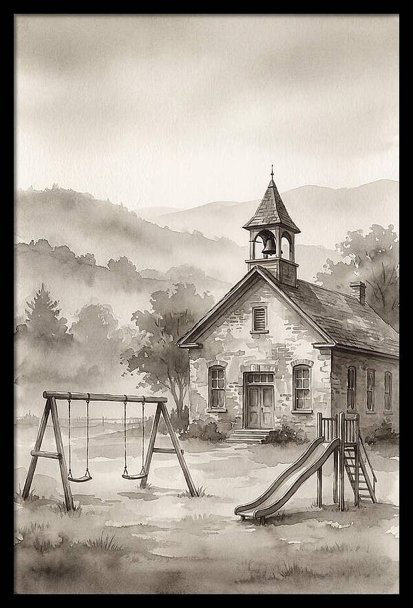 Old Stone Schoolhouse Serenity