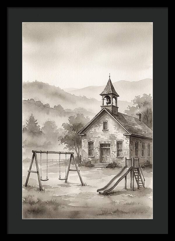 Old Stone Schoolhouse Serenity
