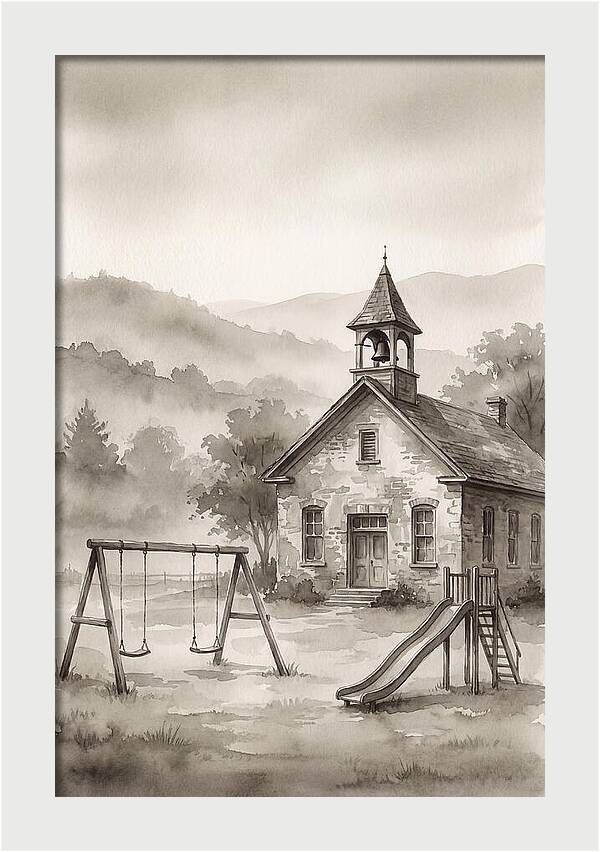 Old Stone Schoolhouse Serenity