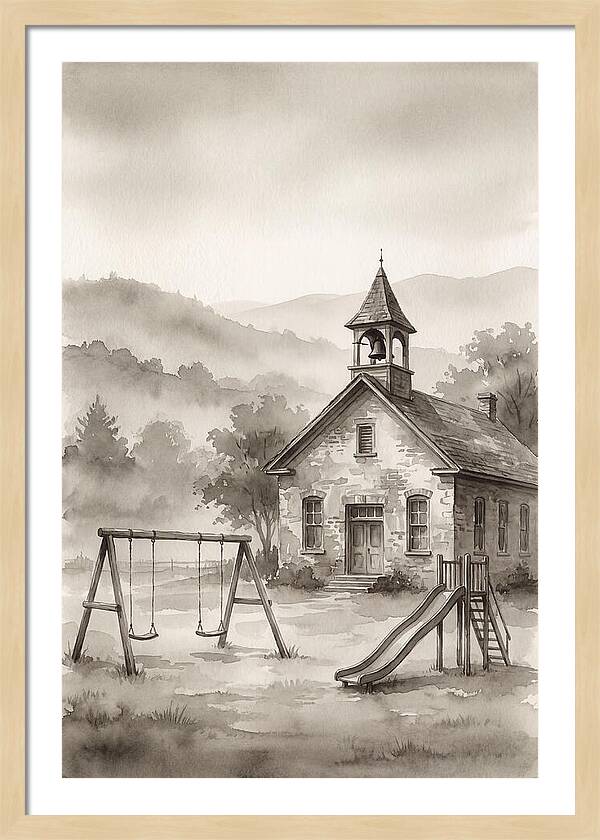 Old Stone Schoolhouse Serenity