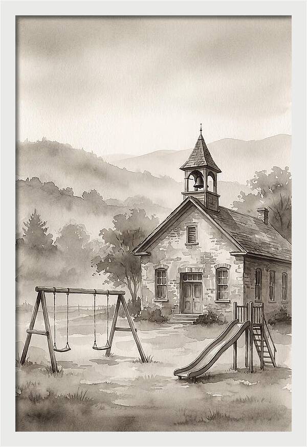 Old Stone Schoolhouse Serenity