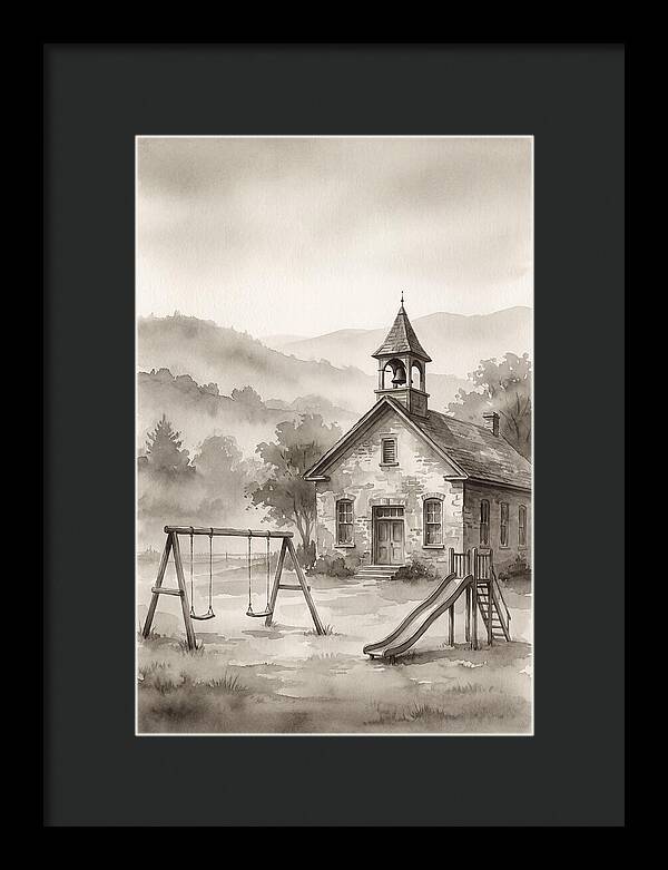 Old Stone Schoolhouse Serenity
