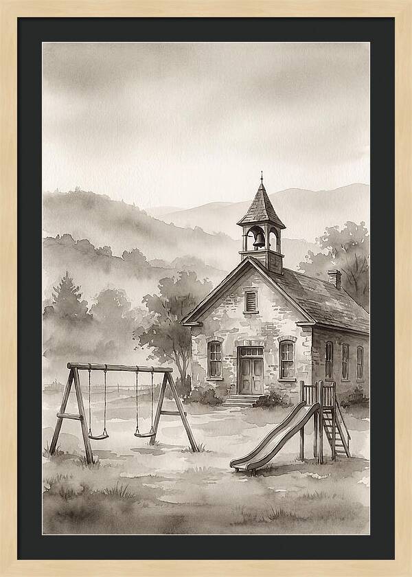 Old Stone Schoolhouse Serenity
