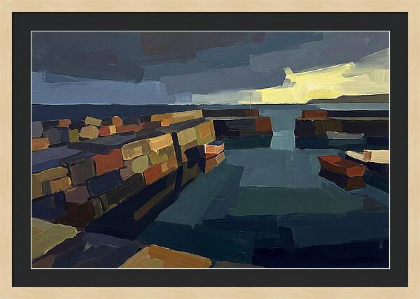 Old Stone Sea Wall