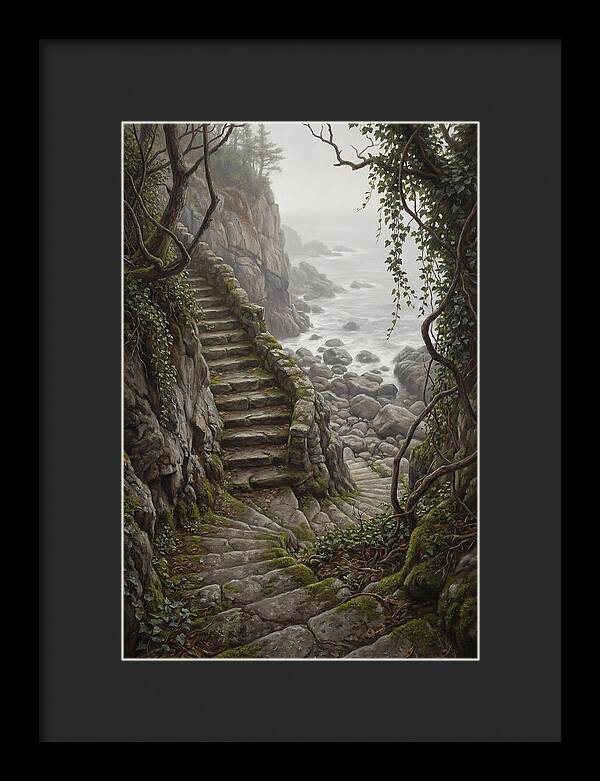 Old Stone Steps To The Sea