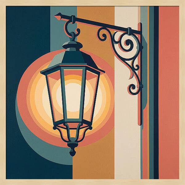Old Street Lamp Elegance