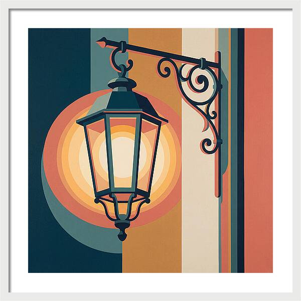 Old Street Lamp Elegance