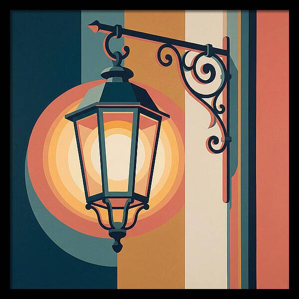 Old Street Lamp Elegance