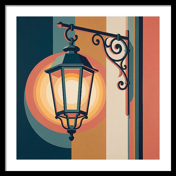 Old Street Lamp Elegance