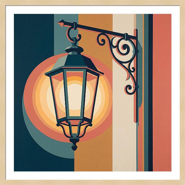 Old Street Lamp Elegance