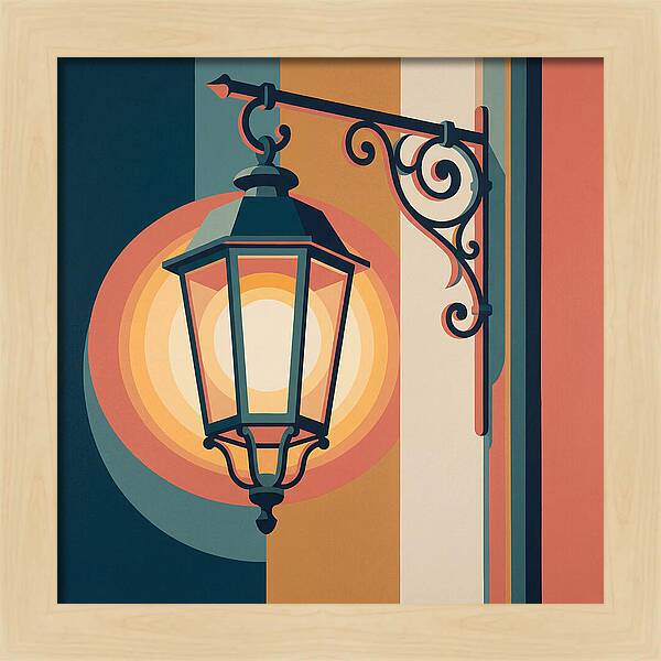 Old Street Lamp Elegance
