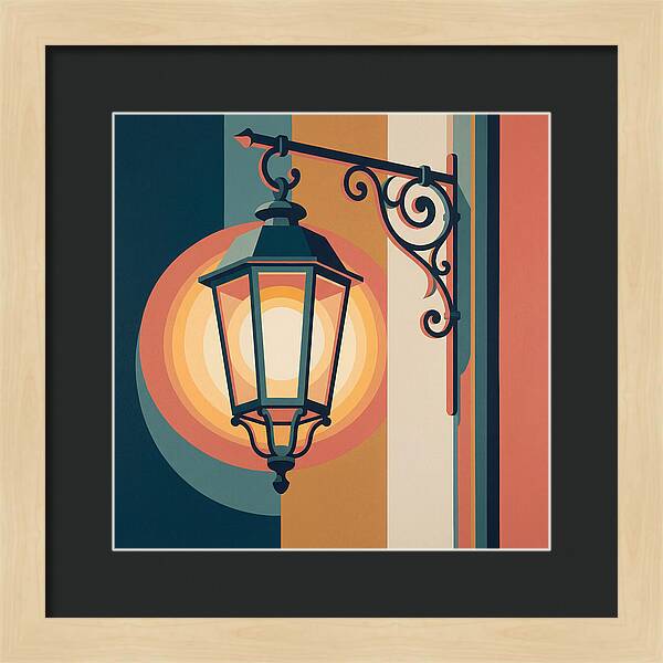 Old Street Lamp Elegance