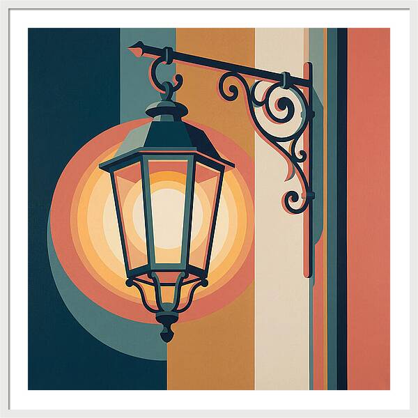 Old Street Lamp Elegance