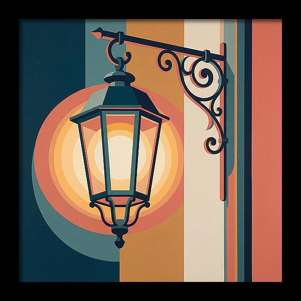 Old Street Lamp Elegance