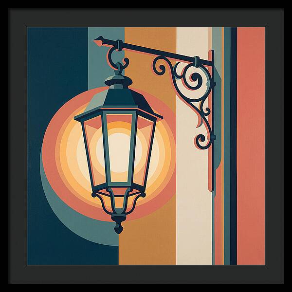 Old Street Lamp Elegance
