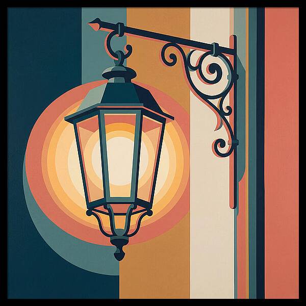 Old Street Lamp Elegance