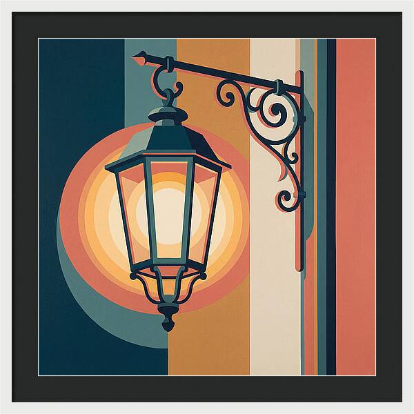 Old Street Lamp Elegance