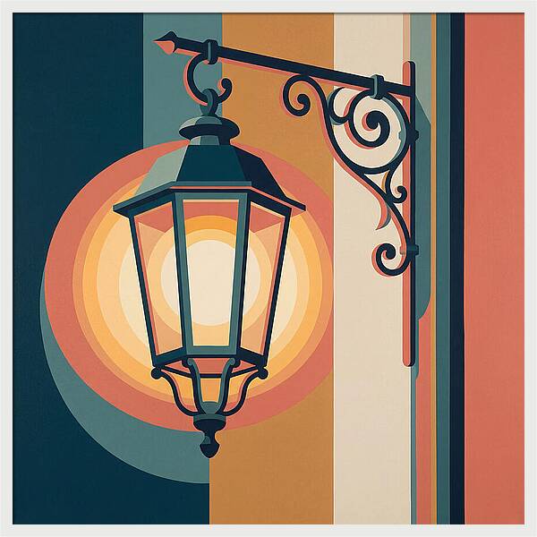Old Street Lamp Elegance