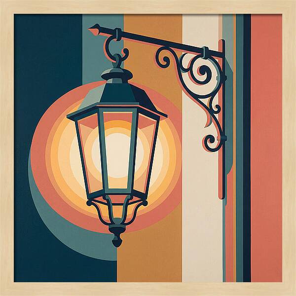 Old Street Lamp Elegance