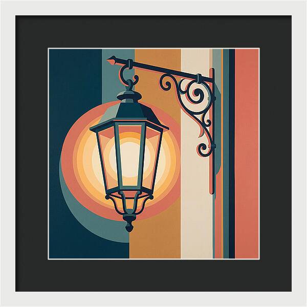 Old Street Lamp Elegance