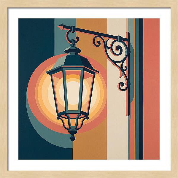 Old Street Lamp Elegance