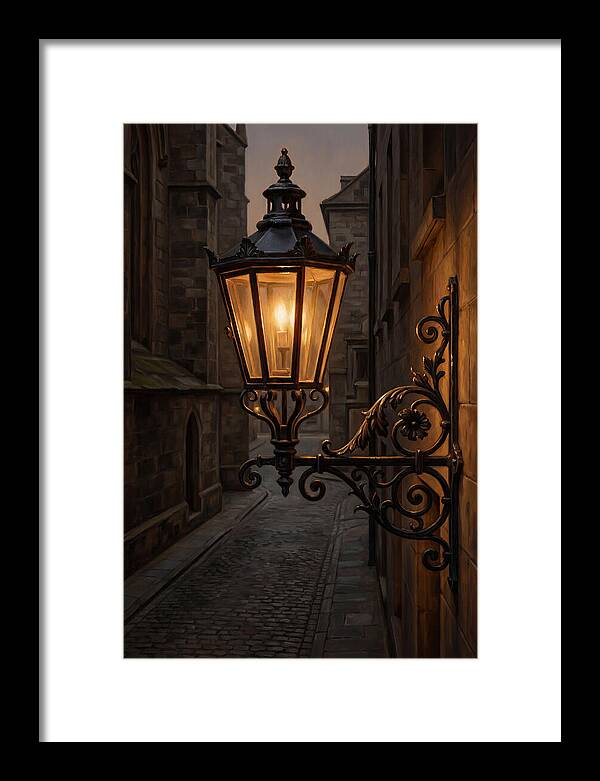 Old Street Lamp Glow