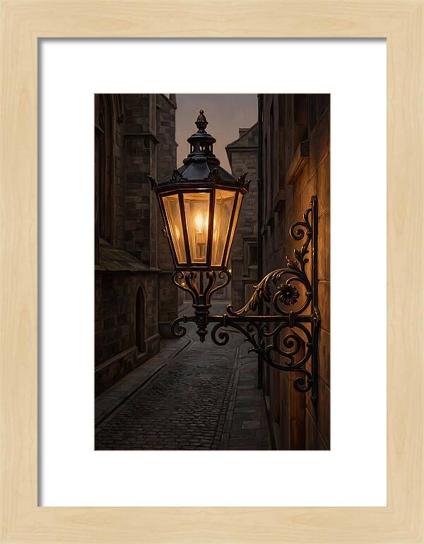 Old Street Lamp Glow